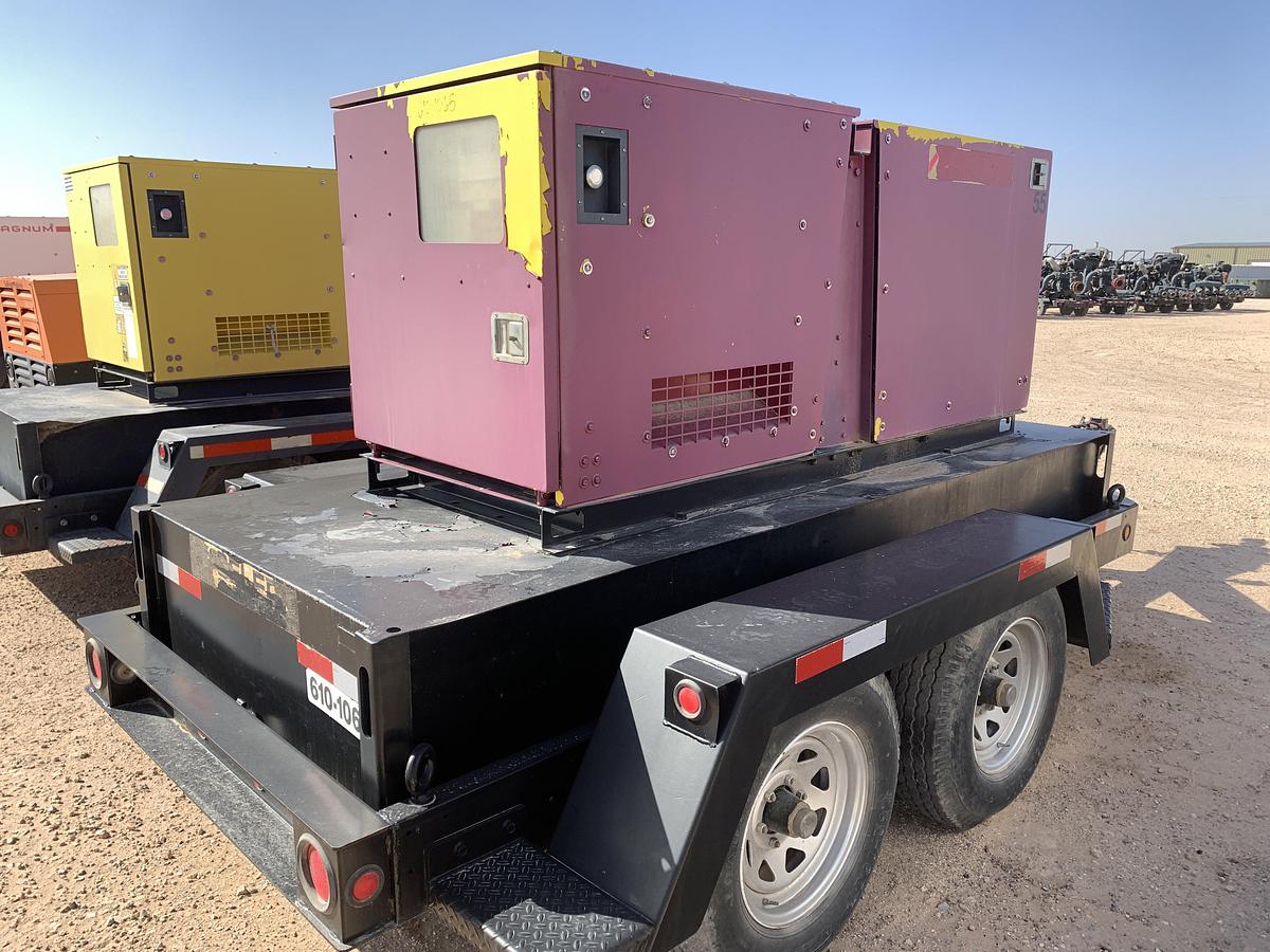 Used 2011 MAGNUM TRAILERS MMG55FH T/A BUMPER PULL 44KW GENERATOR