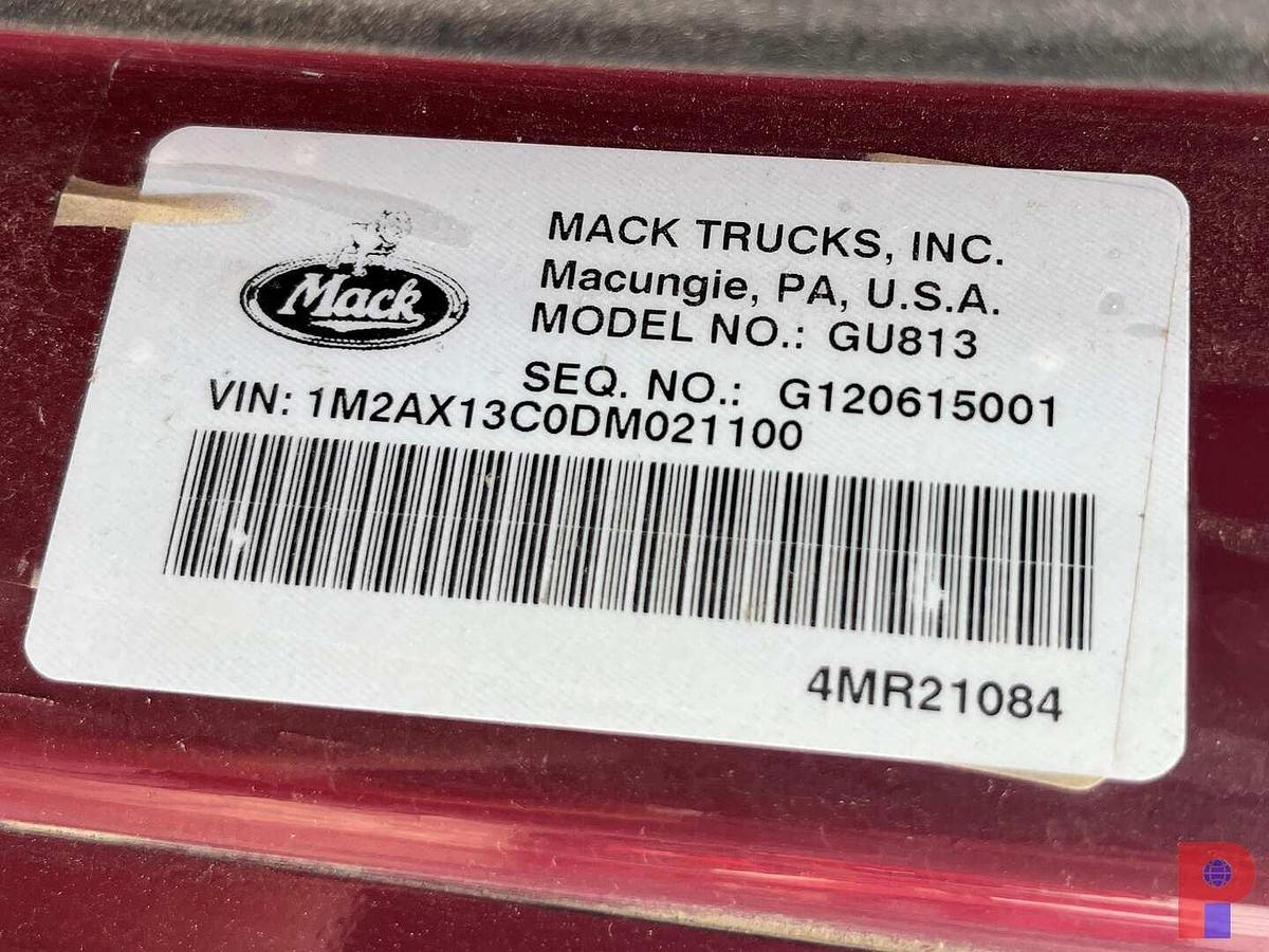 Used 2013 MACK GRANITE T/A 80 BBL VACUUM TRUCK
