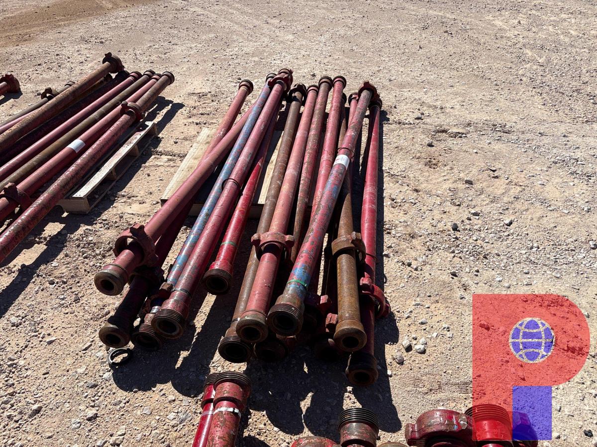 Used (13X$) (13 JTS) 3” X 10’ 1502 FLOW IRON