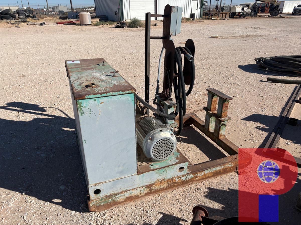 Used LOT W/ AUTOCRANE 3203 CRANE ARM, 125HP ELECTRIC MOTOR, (2) BOP TRANSPORT SKIDS, HPU, ETC…