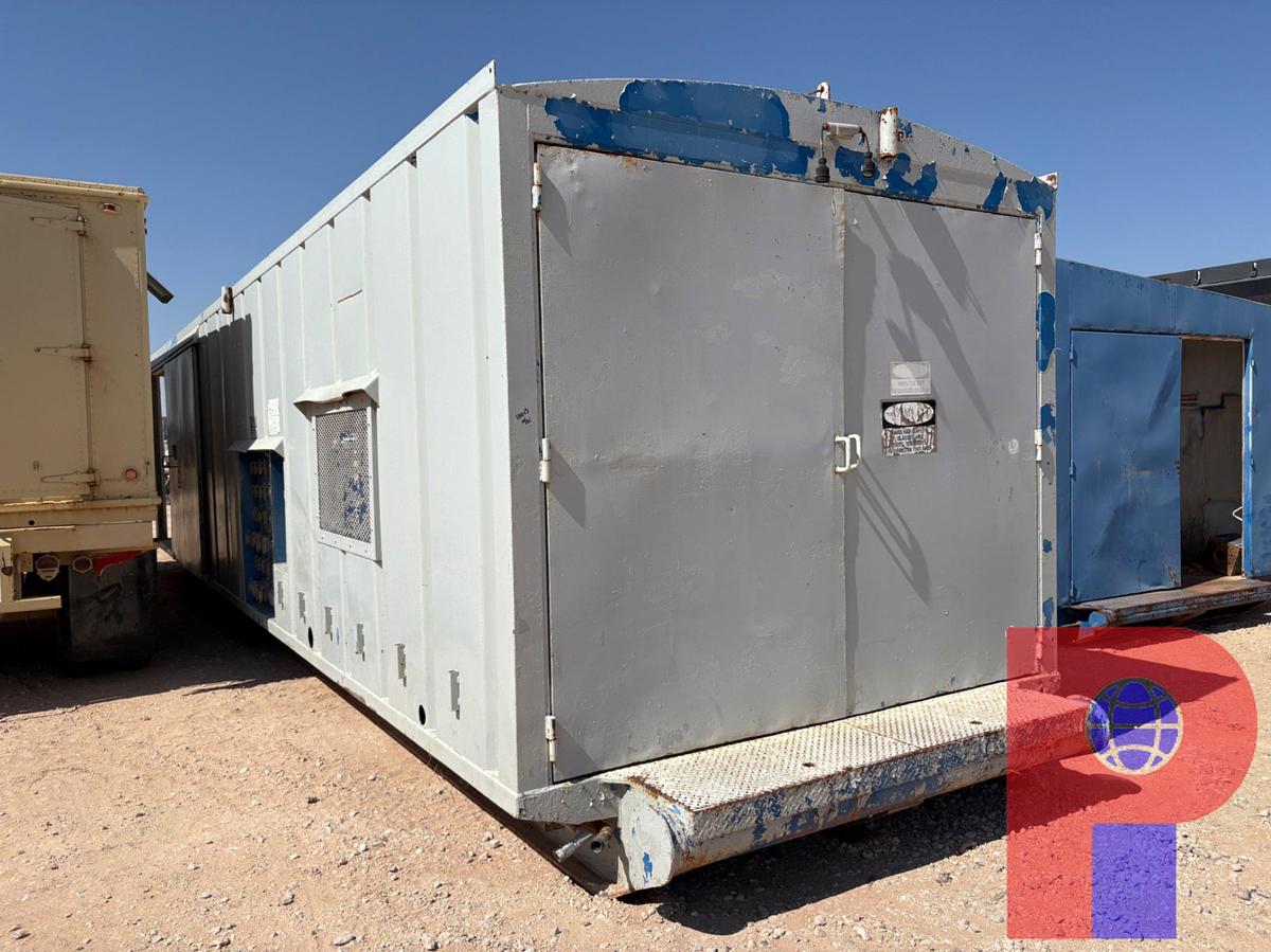 Used 44’ X 10’ X 10.5’ GENERATOR/PUMP MOTOR CONTROL HOUSE, SKIDDED