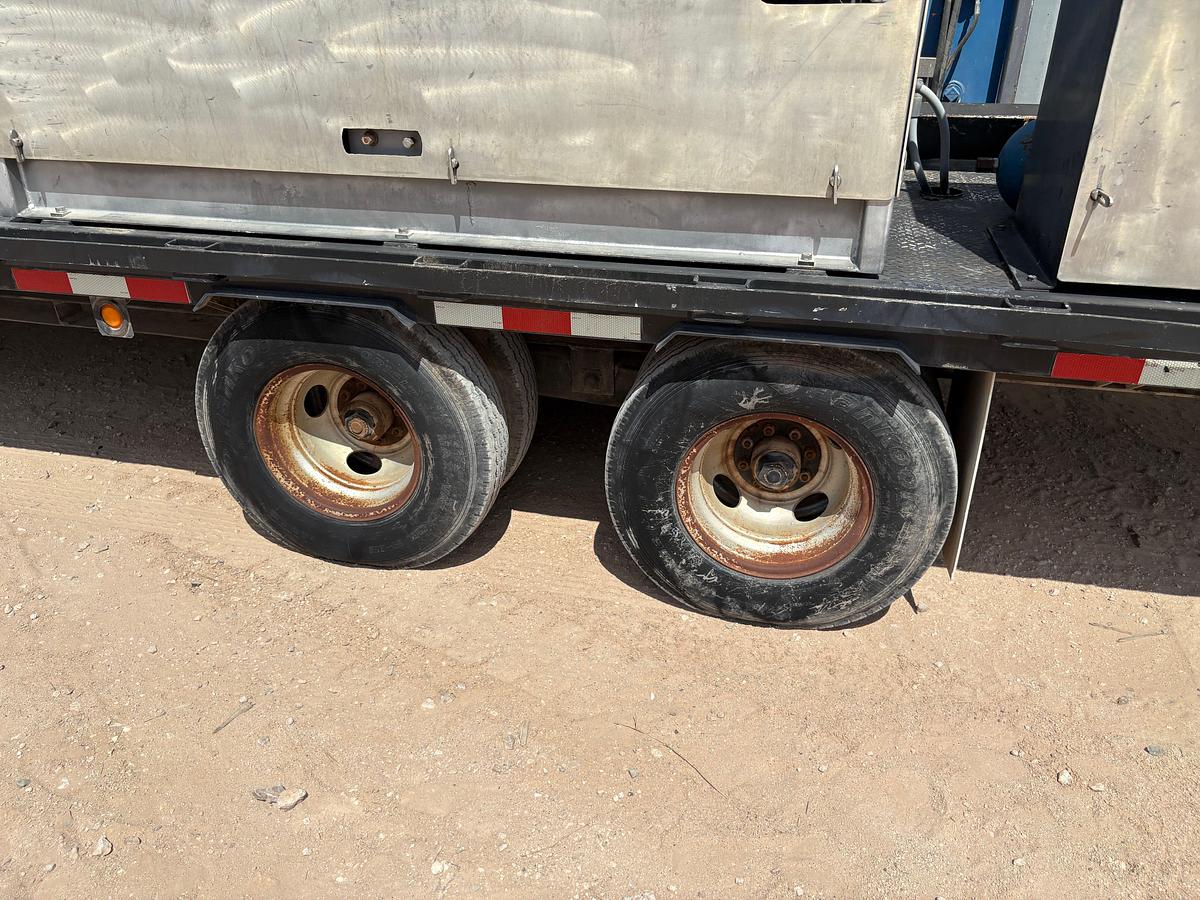 Used STS 24’ x 101” t/a gooseneck grease injection trailer