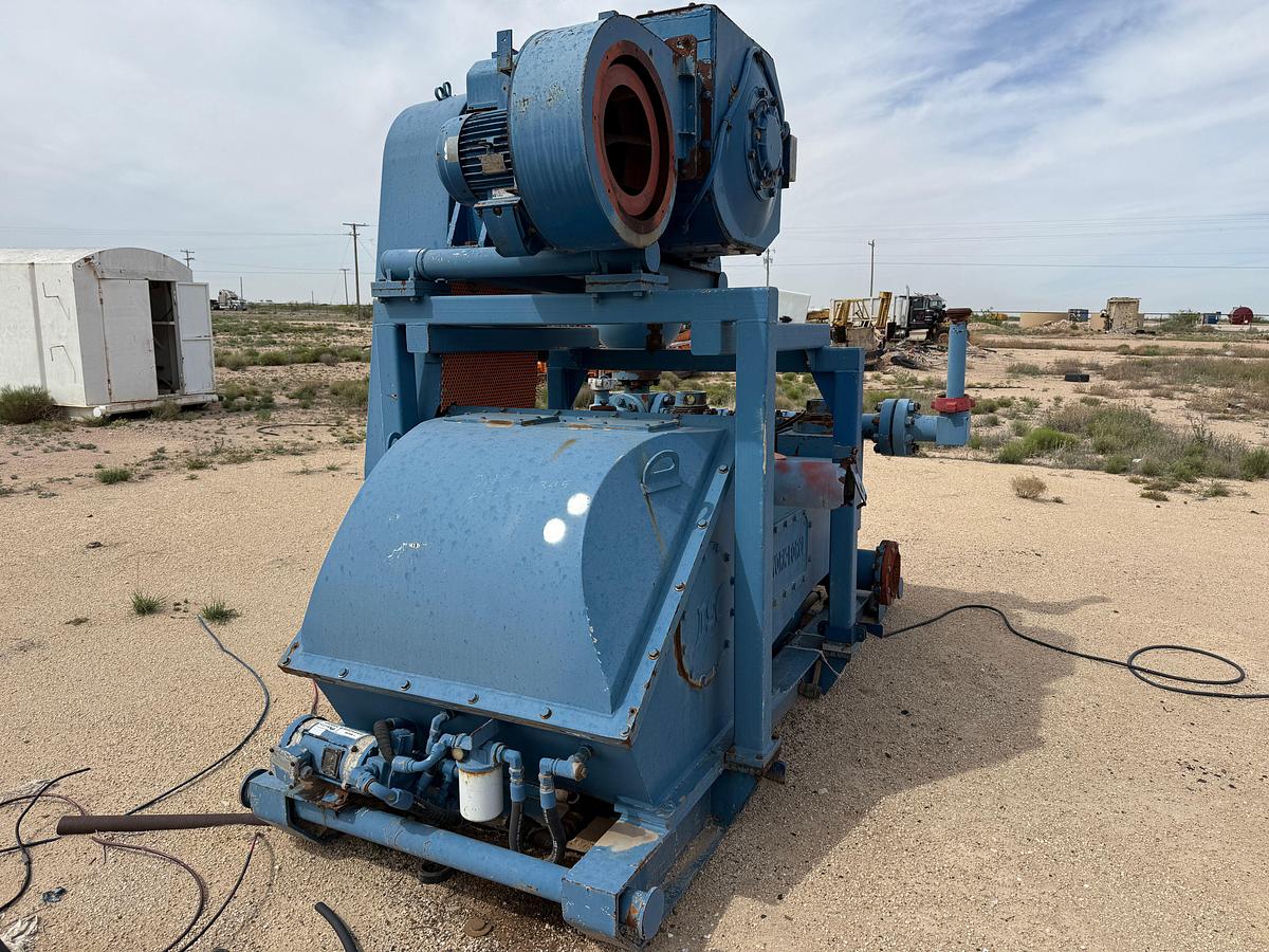 Used 2009 TSC UNITIZED WF700 5K WP TRIPLEX PUMP W/ D79 DC-MOTOR
