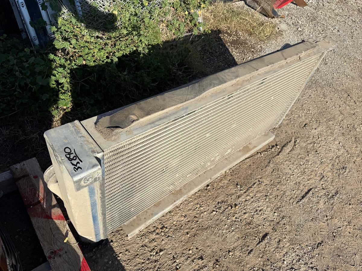 Used PALLET W/ (4) FAN BLADE ASSYM., ENGINE MOUNTS, (1) 51”L X 5”W X 20” H CAC
