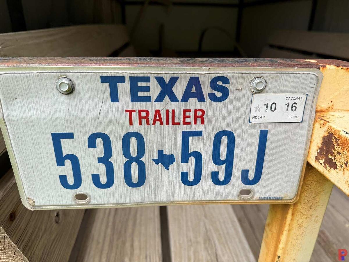 Used SHOP BUILT 16’ T/A BUMPER PULL COOL DOWN TRAILER