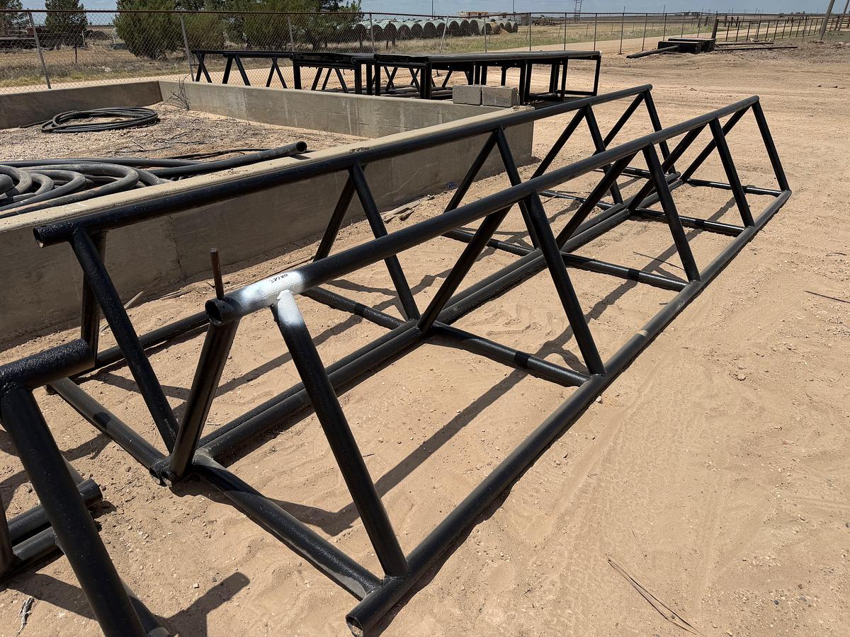 Used (2) Triangle Pipe Racks
