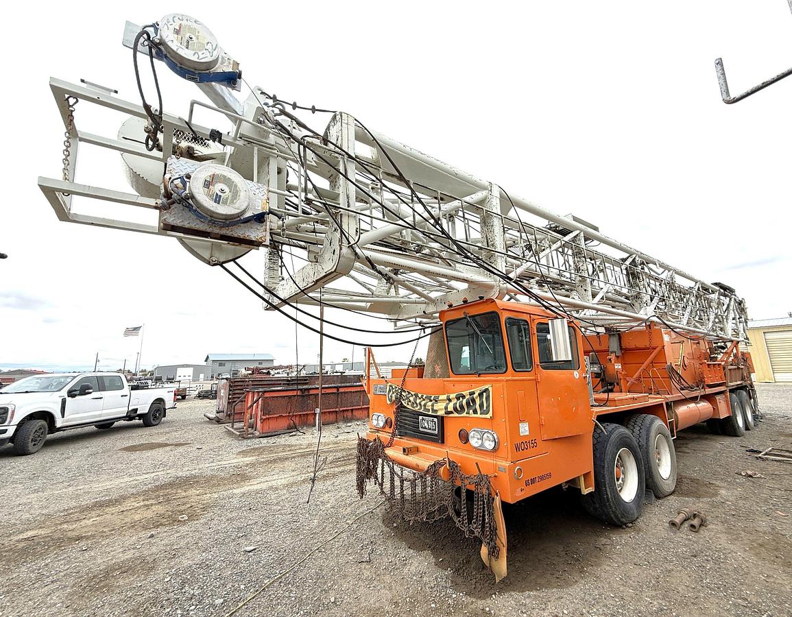 Used 1984 FRANKS MOBILRIG 300 1287/160 DTD-HT 96’-215K 4-AXLE WELL SERVICE WORKOVER RIG