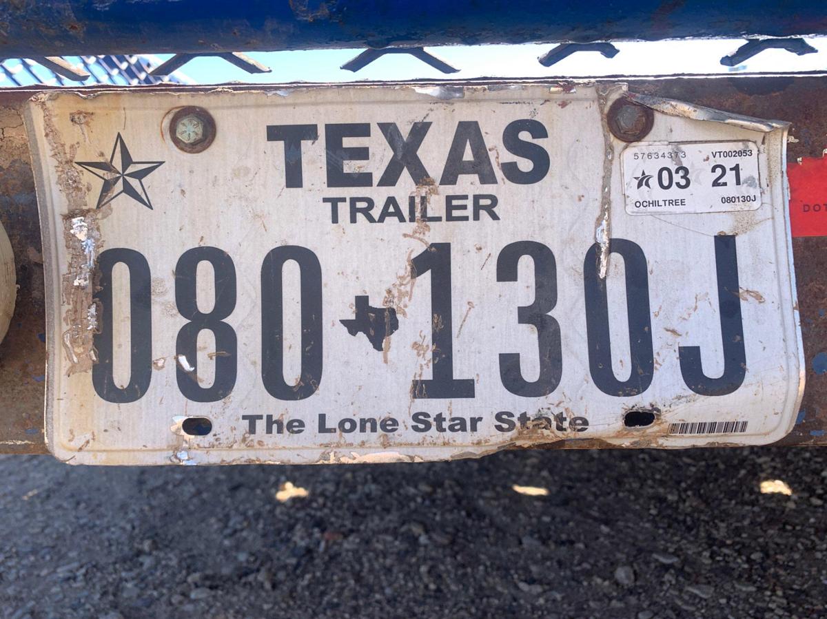 Used 18’ x 7’ Bumper Trailer 180” WB 7,000lbs axles