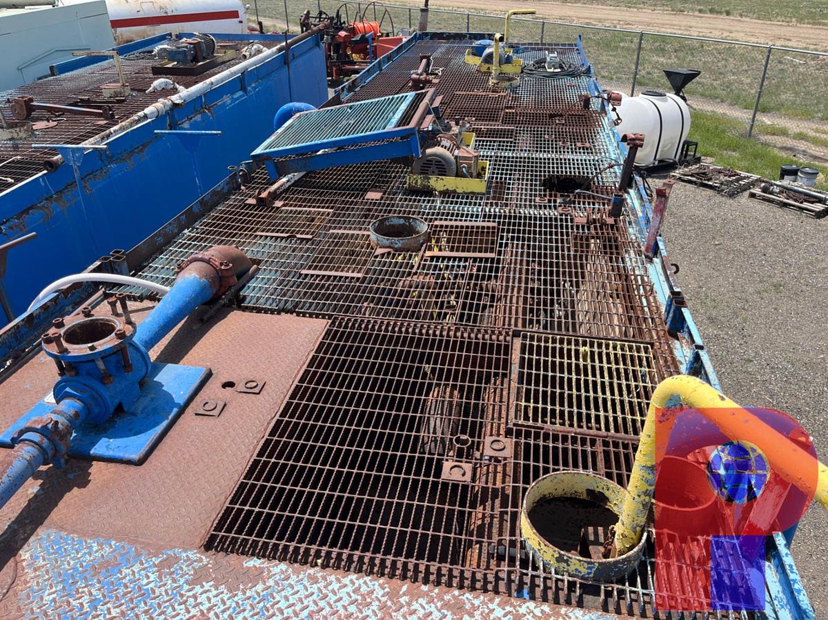 Used 42X10X10 3 COMP. MUD TANK