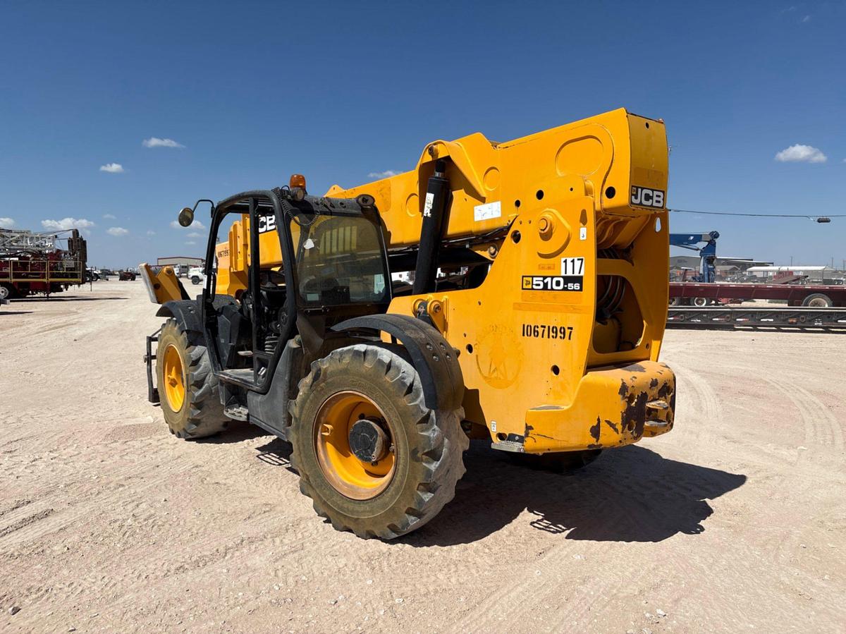 Used Jcb 510-56 10,000lb telehandler forklift