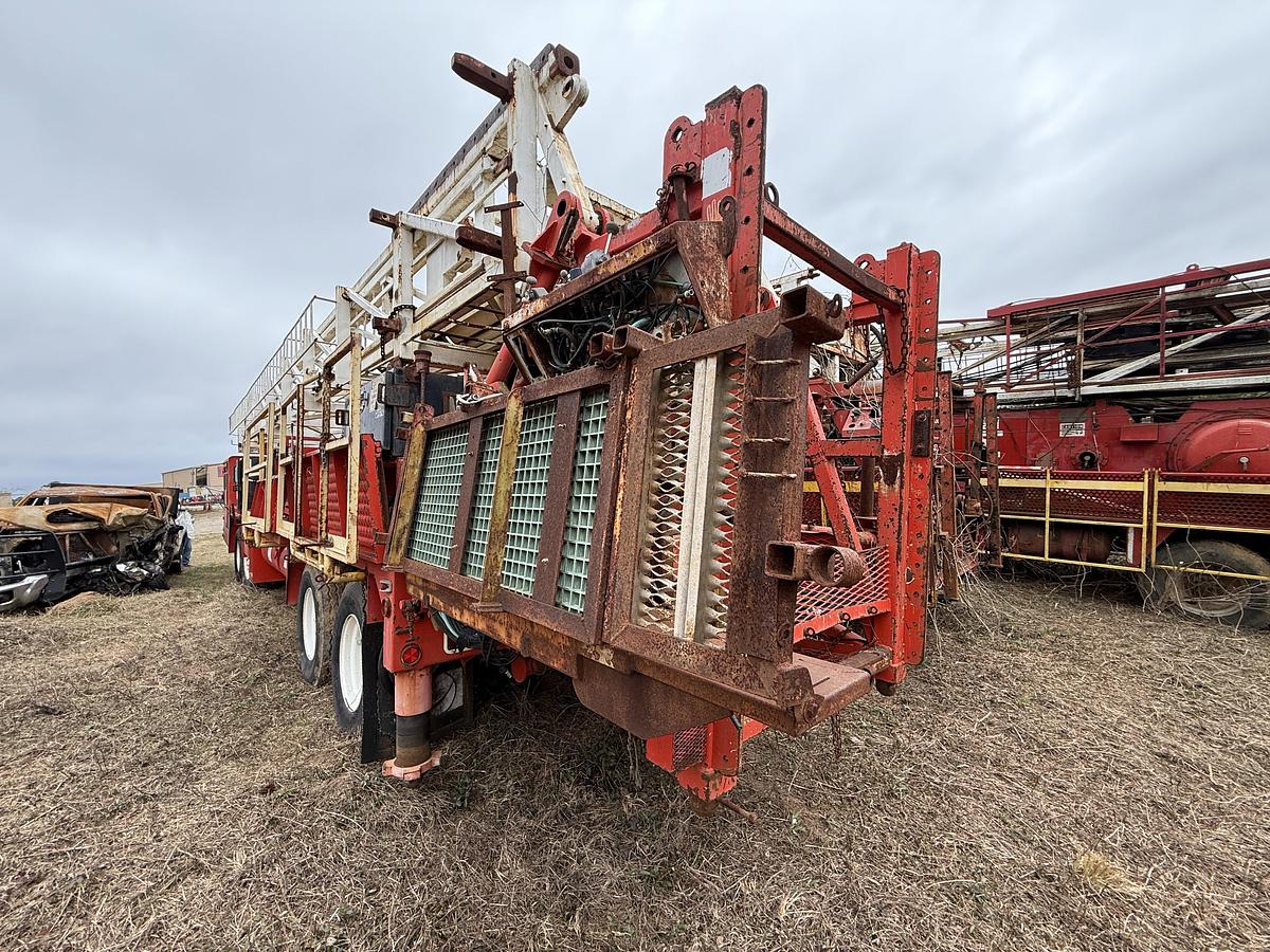 Used 2003 FRANKS / NOV 1287/160 96’-210K 4-AXLE WELL SERVICE WORKOVER RIG (INCOMPLETE)