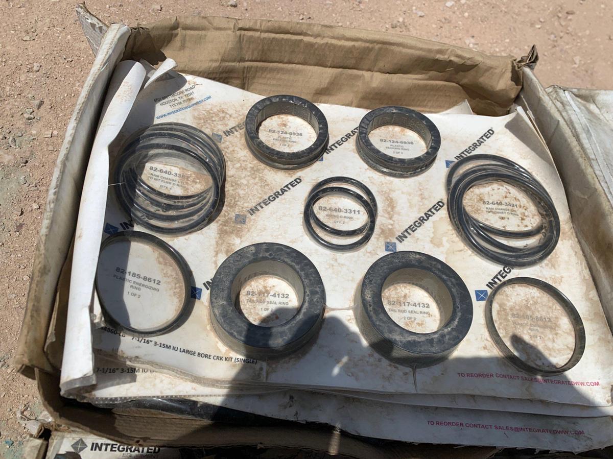 Used (4) Pallets of Integrated BOP Seals