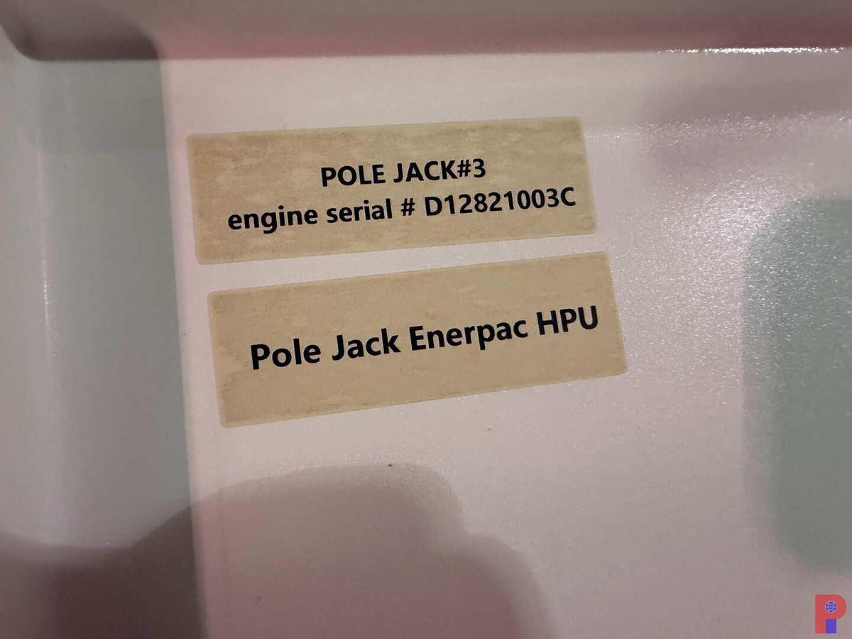 Used NEW POLE JACK ENERPAC ZG5 GASOLINE 3K PSI HPU