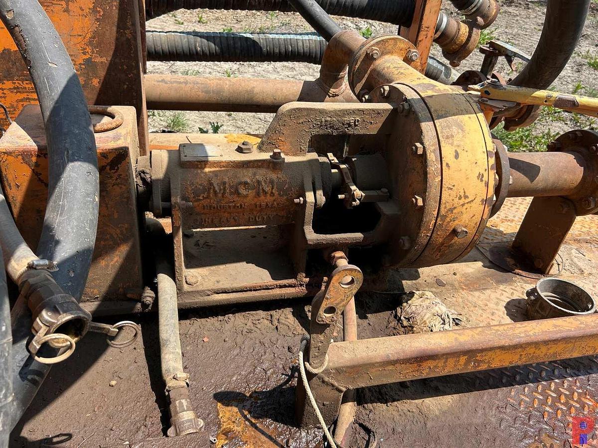 Used NATIONAL OILWELL JWS-340 TRIPLEX WELL SERVICE PUMP P/B DETROIT 60 SERIES W/ ALLISON TRANS.