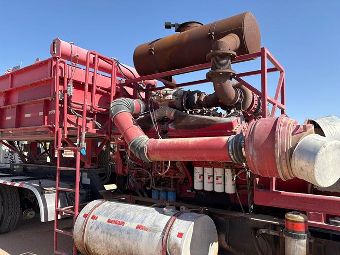 Used 2011 MERTZ T/A FRAC PUMP TRAILER