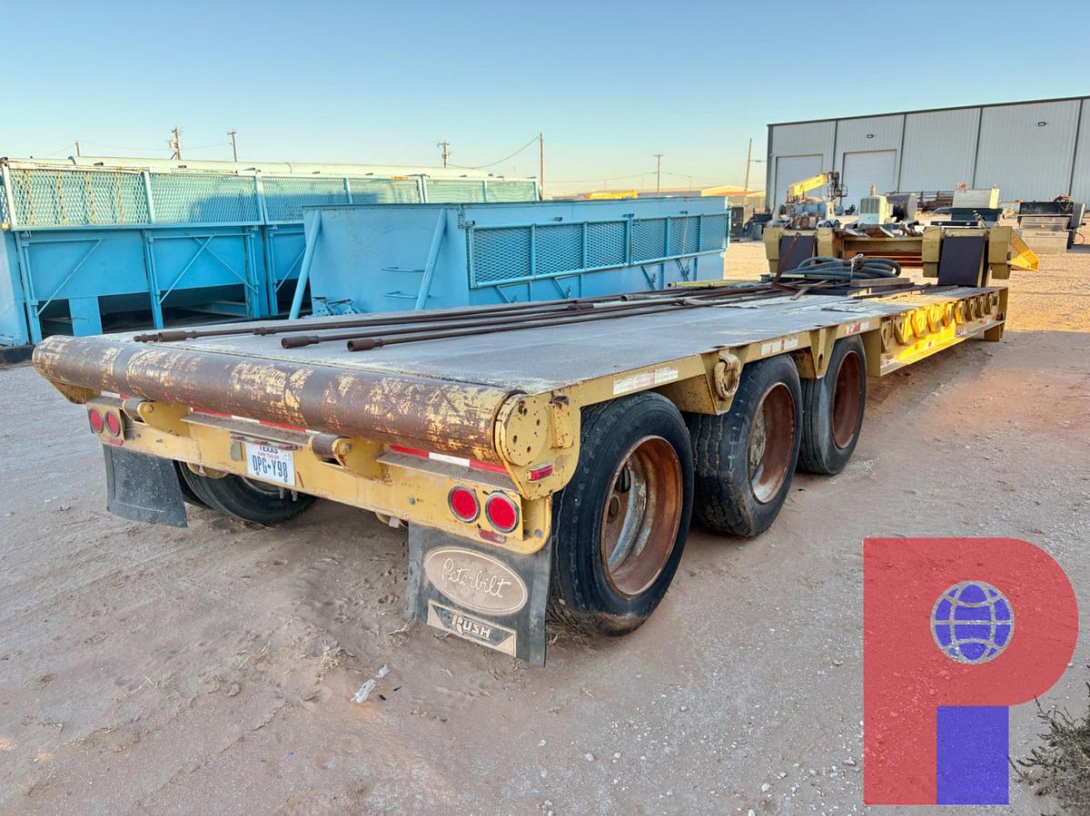 Used 2014 NUTTALL 40’ X 9’ 3-AXLE SCISSORNECK TRAILER