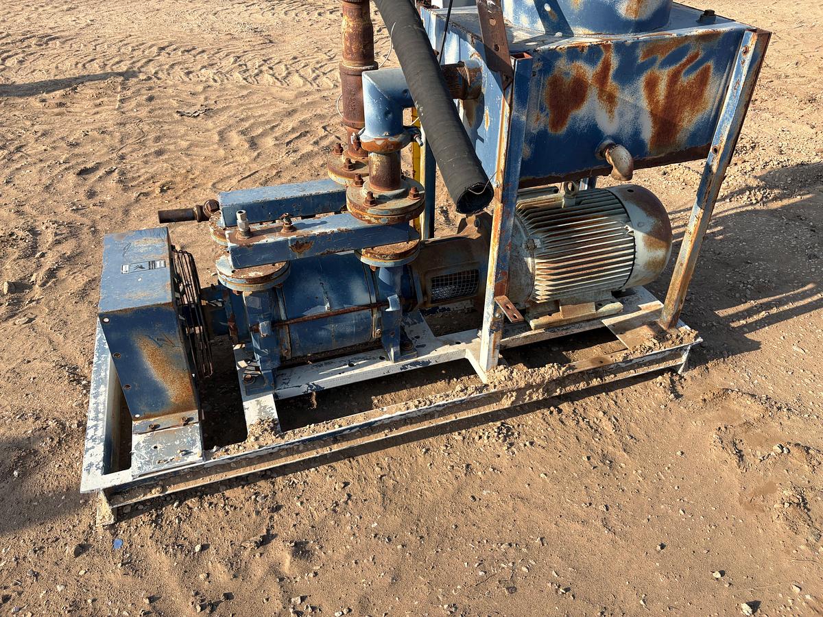 Used (3) skidded air compressor units, incomplete