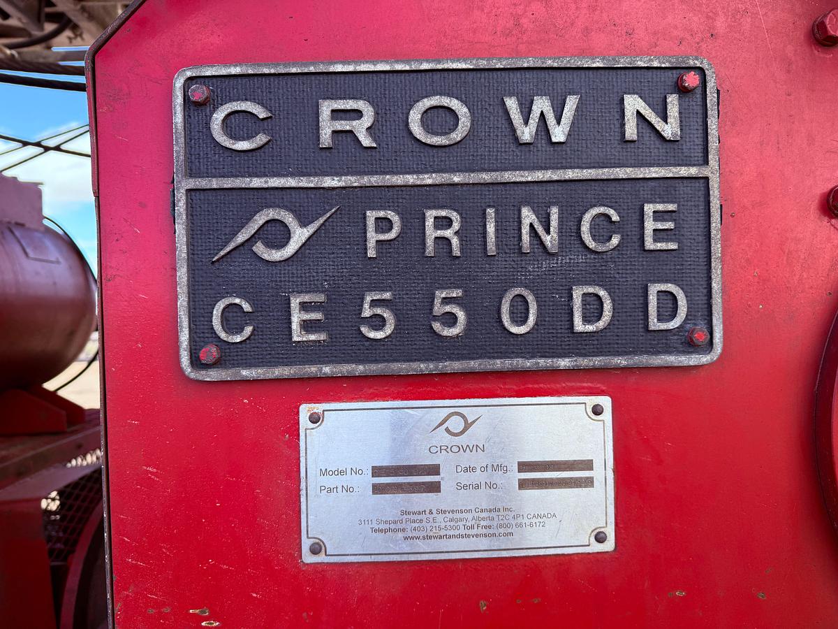 Used 2004 CROWN CE550 DD 104’-250K 5-AXLE WELL SEEVICE WORKOVER RIG