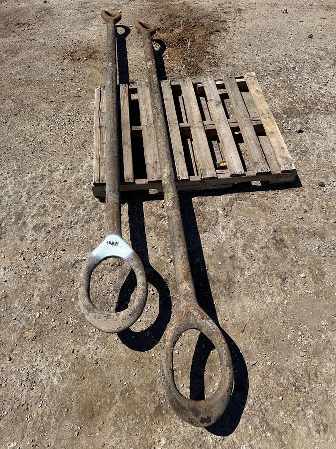 Used (2) 1-7/8” X 120” ELEVATOR LINKS