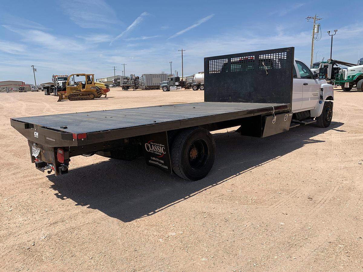 Used 2022 CHEVROLET SILVERADO 6500HD Flatbed Pickup Truck