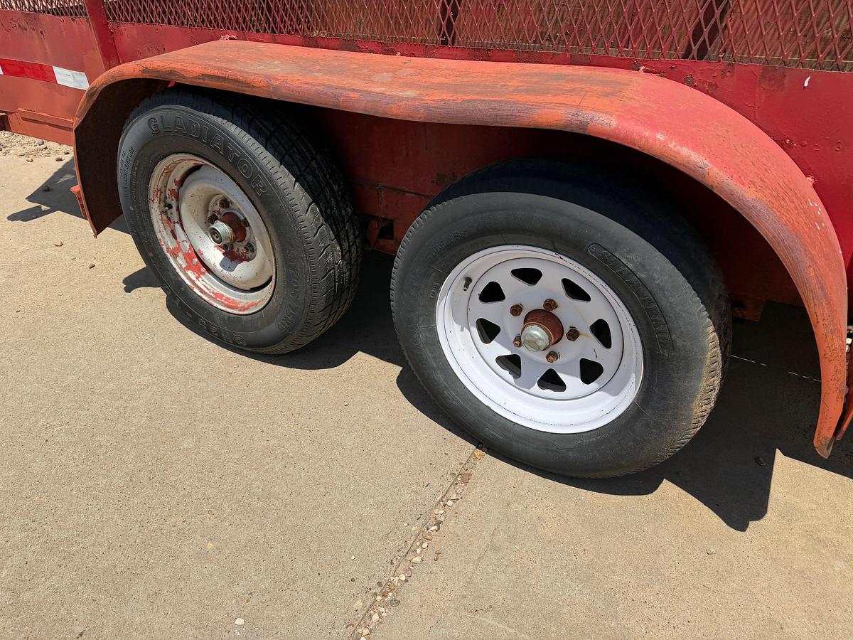 Used Shopbuilt 16’ t/a Trash Trailer