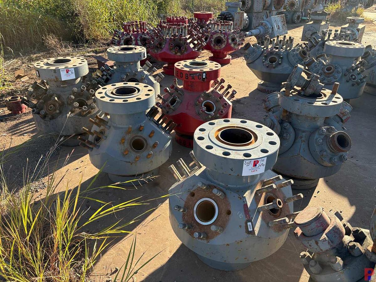Used (6X$) (6) 7-1/16” 15K & 10K GOAT HEADS