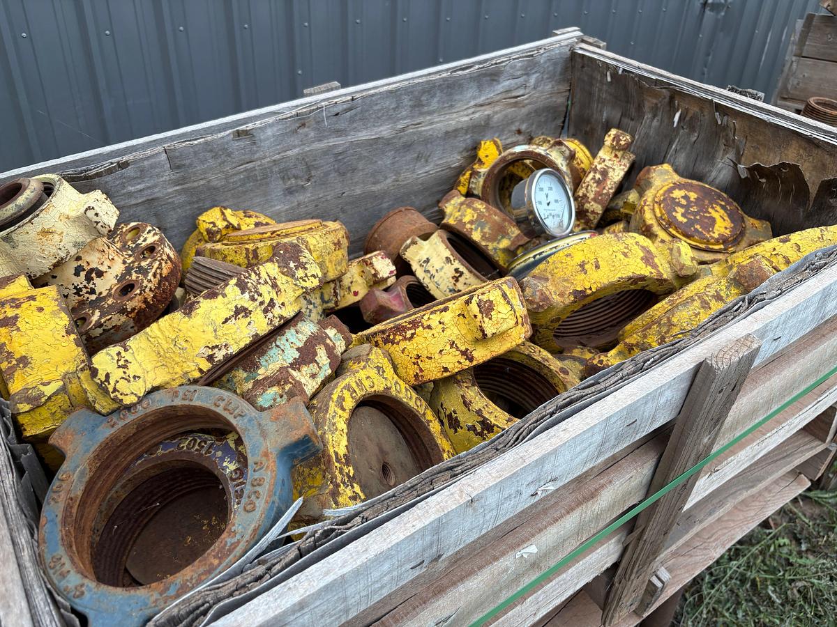 Used (20 pallets) w/ gate valves, esp connectors, casing pup jts, etc.