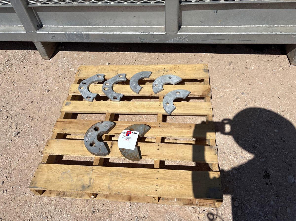 Used (3 pallets) of assorted YT, HYT, YC & HYC SLIP TYPE ELEVATOR PARTS