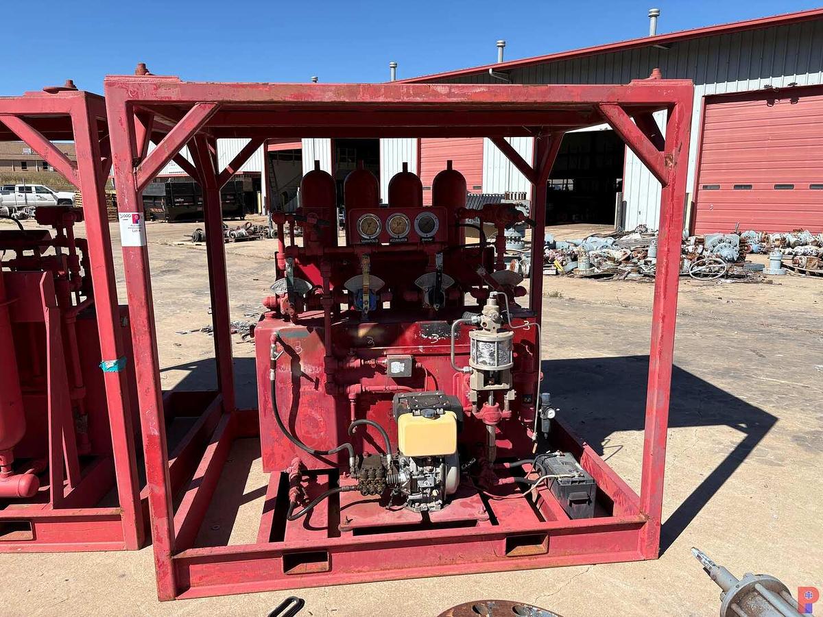 Used 4-STATION CLOSING UNIT SKID