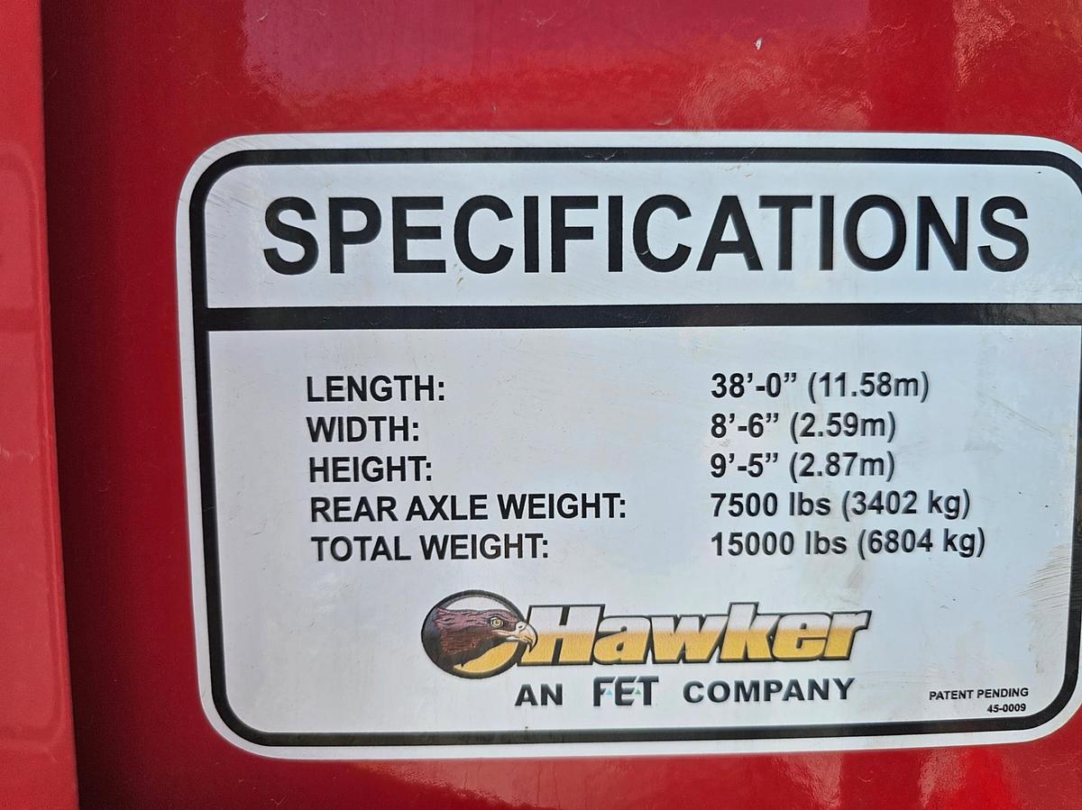 Used 2023 HAWKER WELL WORKS  30'X8.5' T/A GOOSENECK PIPE HANDLER