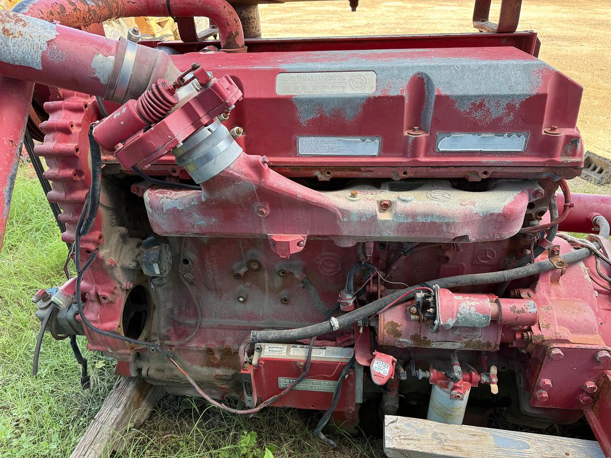 Used 2004 DETROIT SERIES 60 12.7L 500-HP W/ ALLISON CLT754 TRANSMISSION (INCOMPLETE)