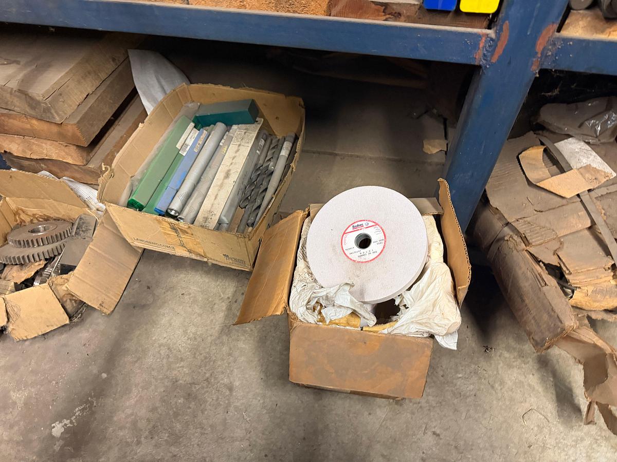 Used 15x8 Room Full Of Machining Tools, parts & supplies