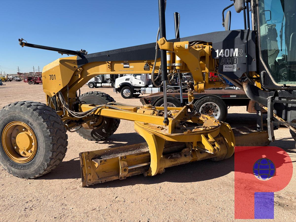 Used 2012 CATERPILLAR 140M2-AWD MOTOR GRADER