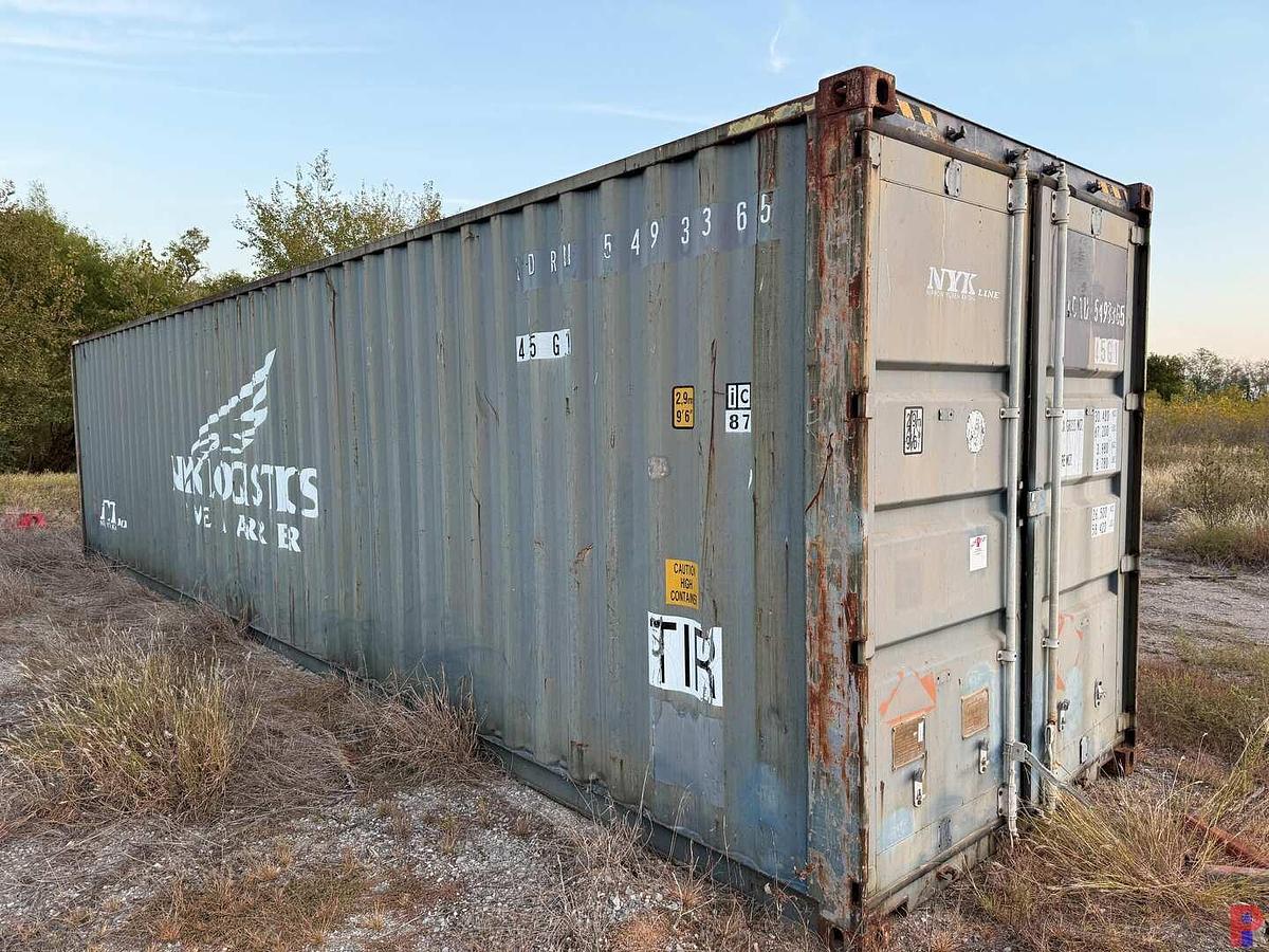 Used 2003 40’L X 8’W X 9’6”H SEA CONTAINER