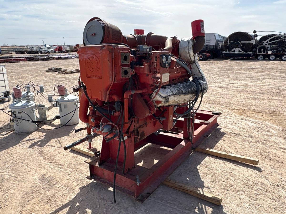 Used Detroit diesel 12V-71T engine