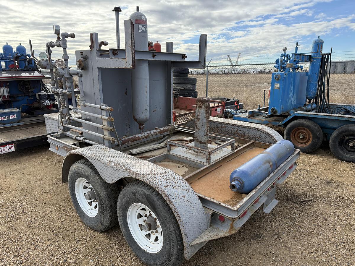 Used 2010 HMD 10’ T/A BUMPER PULL ACCUMULATOR TRAILER (INCOMP)