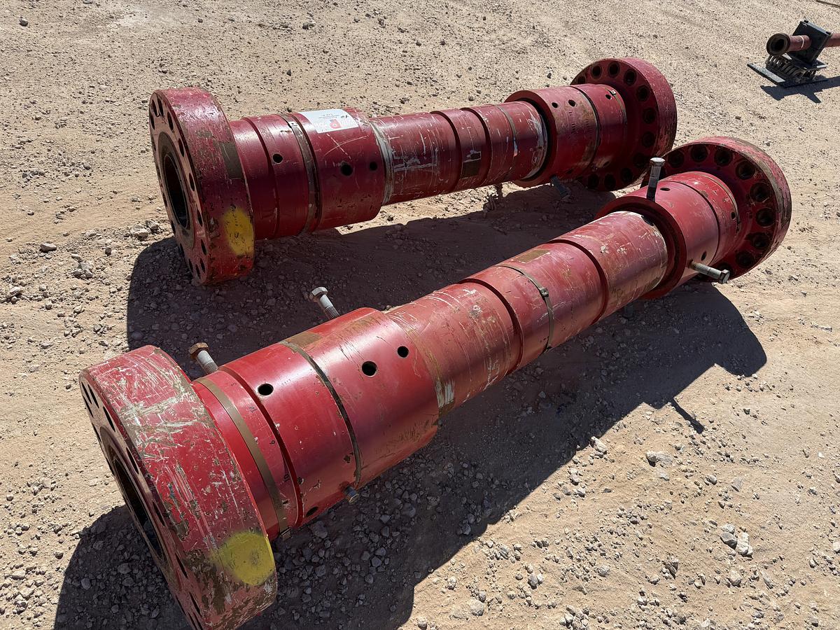 Used (2) 7-1/4” X 5.9’L 15K WP FLANGED SWIVEL SPOOL RISERS