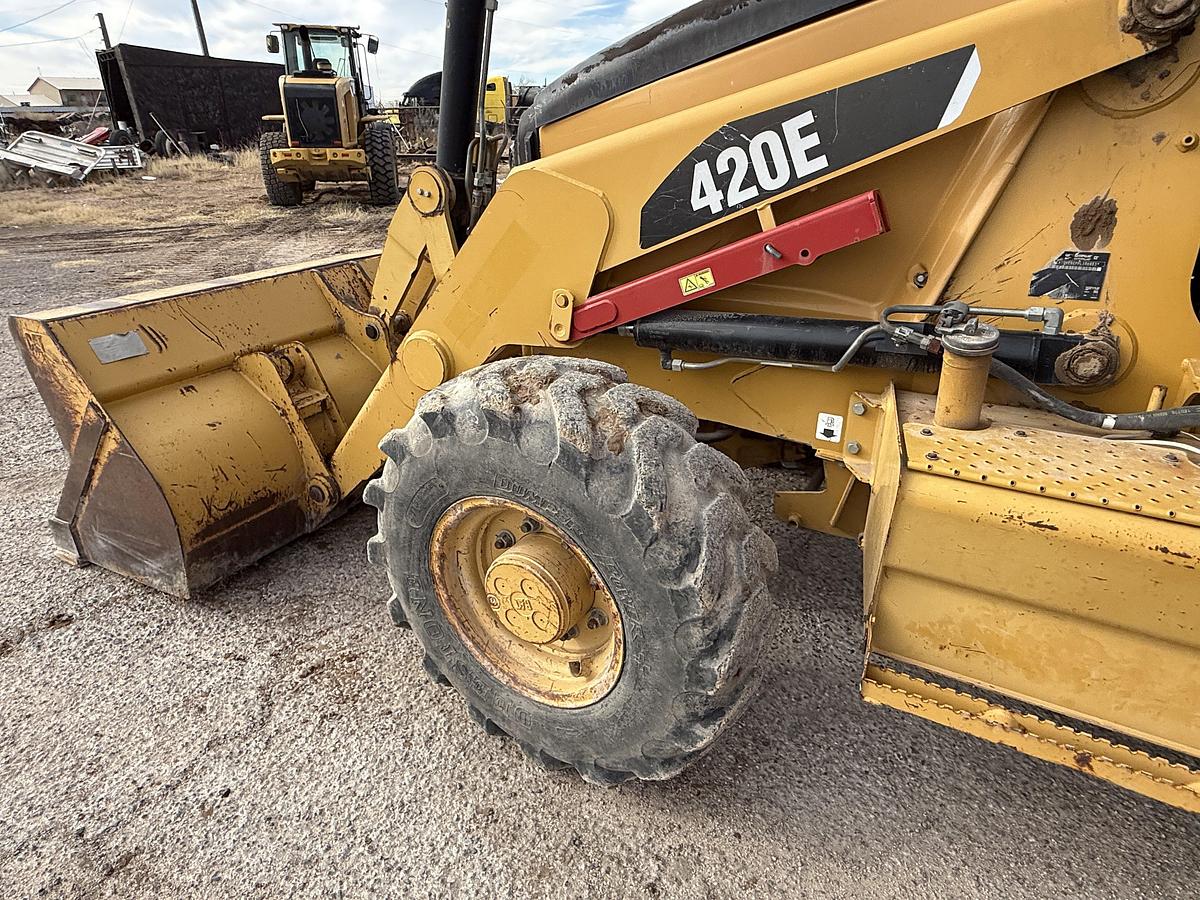 Used 2007 CATERPILLAR 420E BACKHOE LOADER