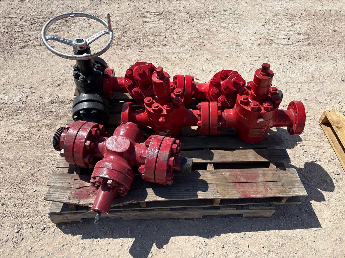Used (6x$) 2-1/16” 10k gate valves
