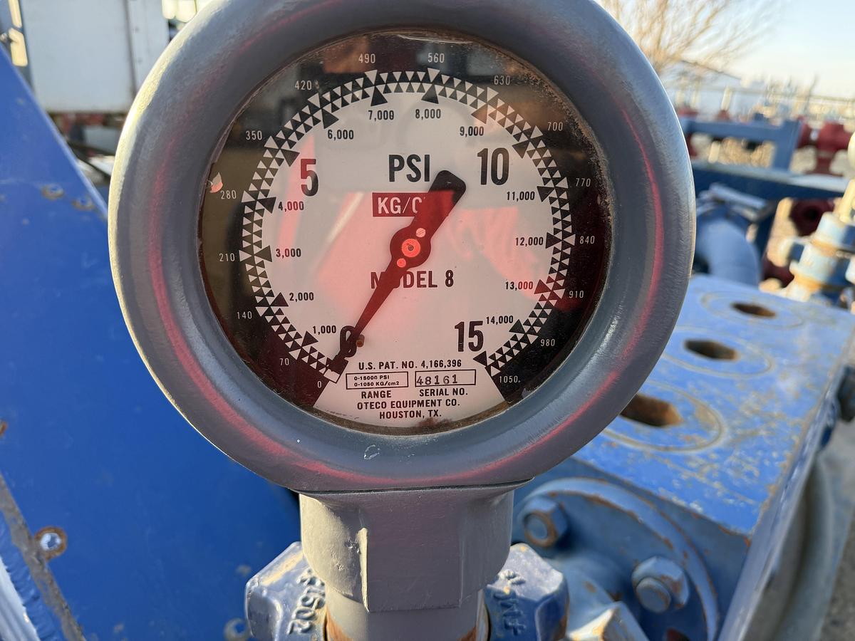 Used 2018 KERR T60 10K WP TRIPLEX WELL SERVICE PUMP P/B CATERPILLAR C18 630-HP, SKIDDED