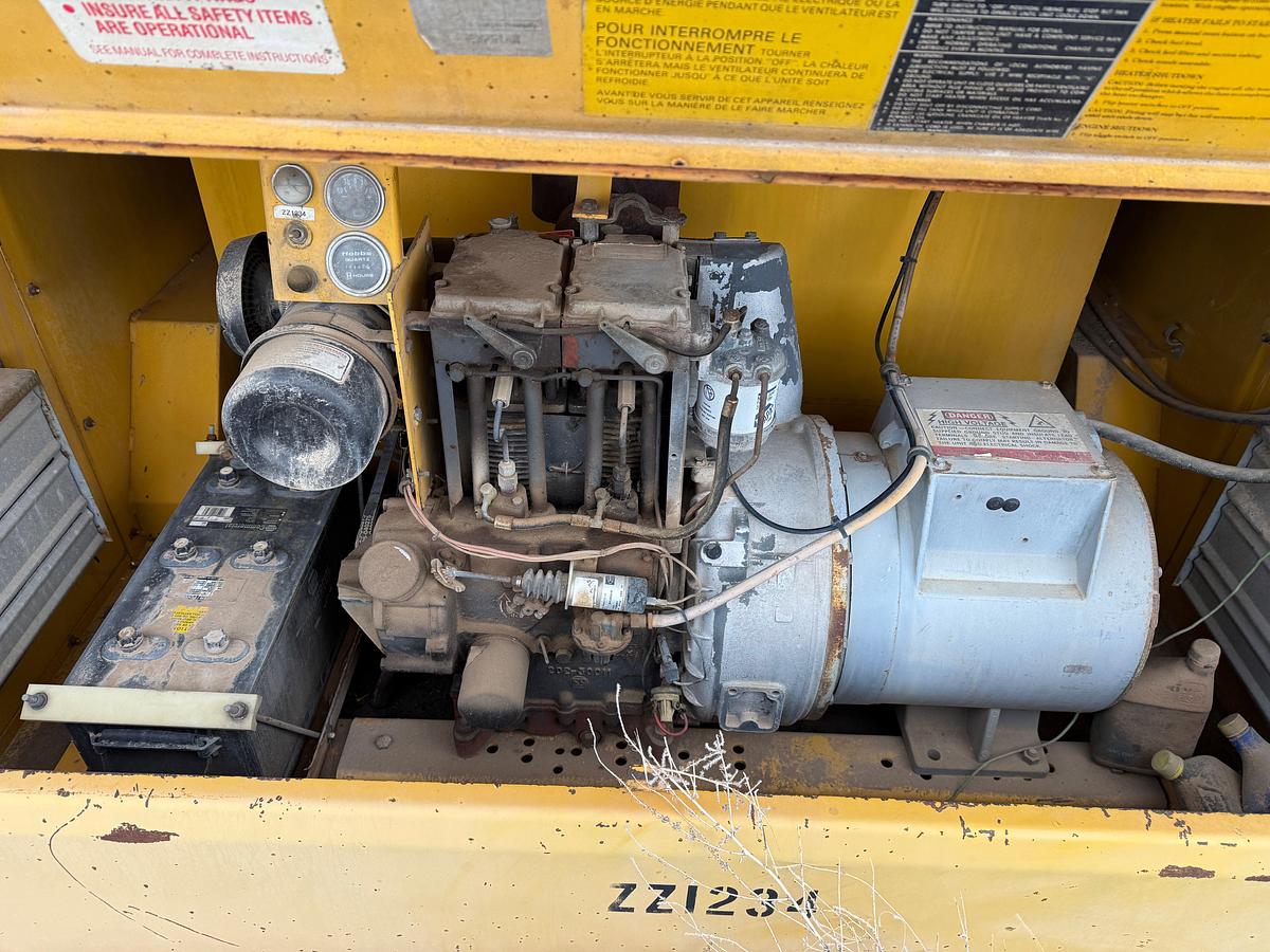 Used ALLMAND BROS MAXI-HEAT MODEL MH-TL16 TOWABLE HEATER