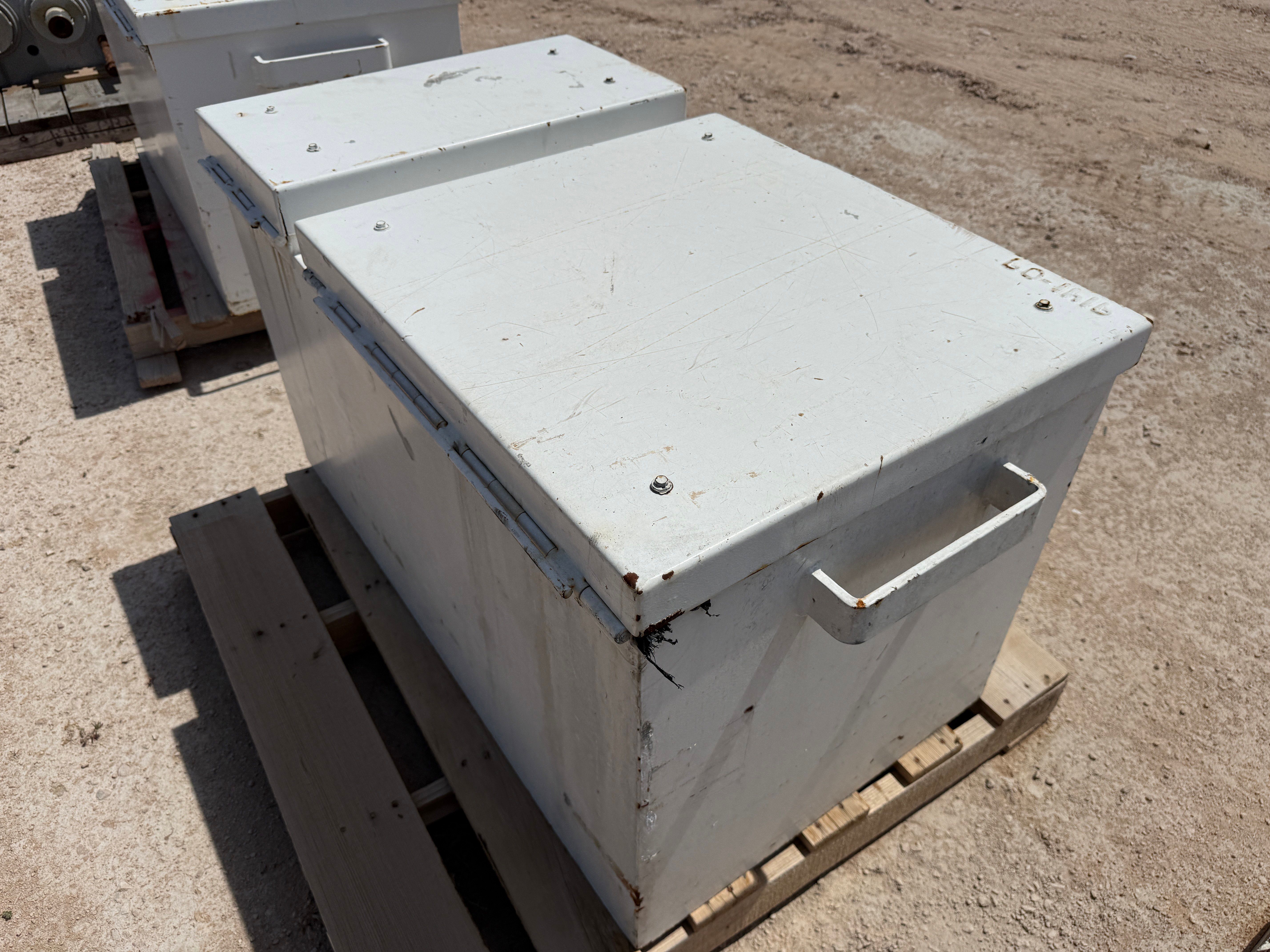 Used ARMAG CORP PRE-ENGINEERED 42”x24”x24” EXPLOSIVE STORGE BOX