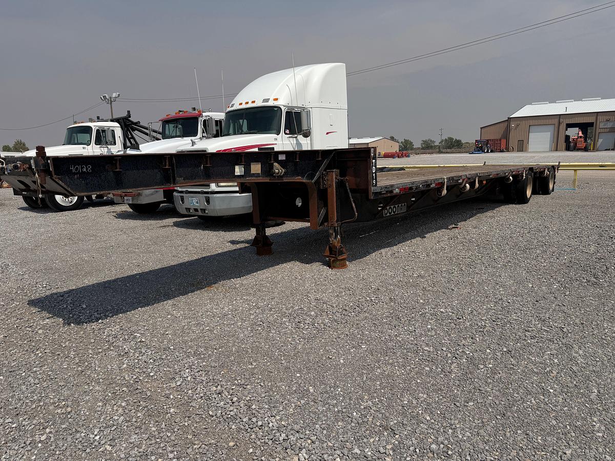 Used 2009 Doonan 53’ Tandem Spread Axle Step Deck Trailer w/ RTB