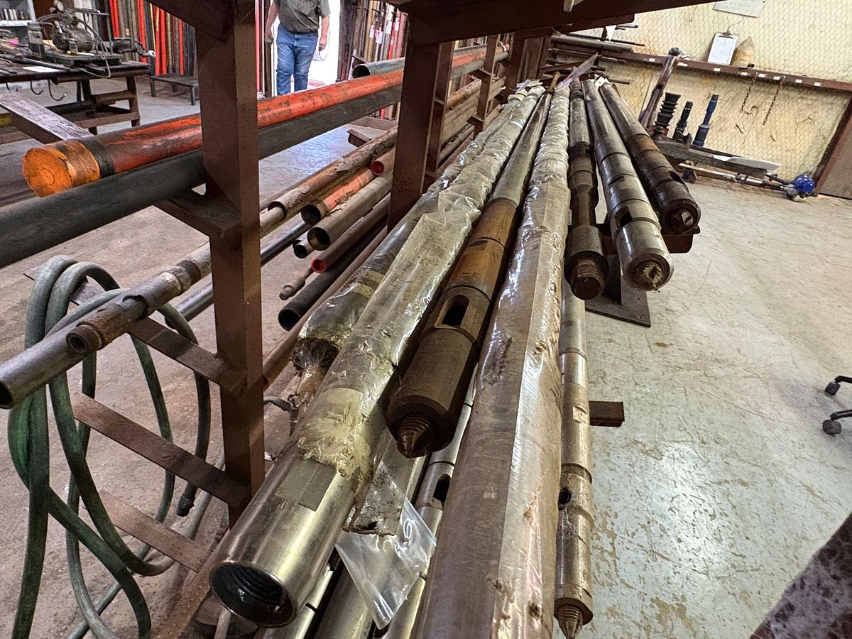 Used 1-25/32” 5’ METAL PLUNGER