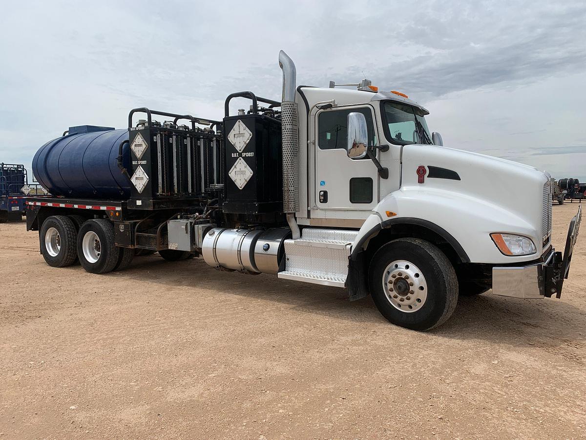 Used 2014 KENWORTH T4 SERIES T/A DAYCAB CHEMICAL TREATER TRUCK