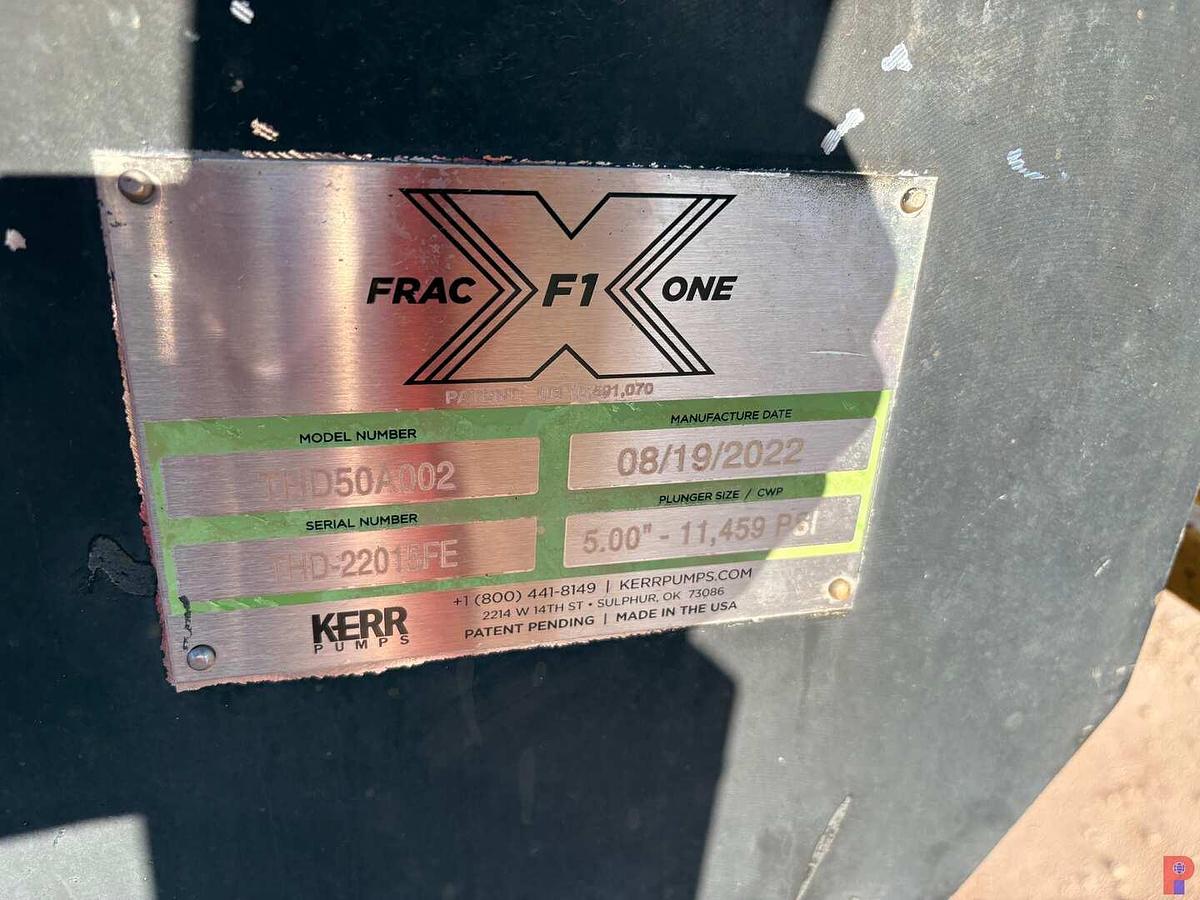 Used 2011 BLACKSTONE TRAILER MFG 3-AXLE FRAC PUMP TRAILER