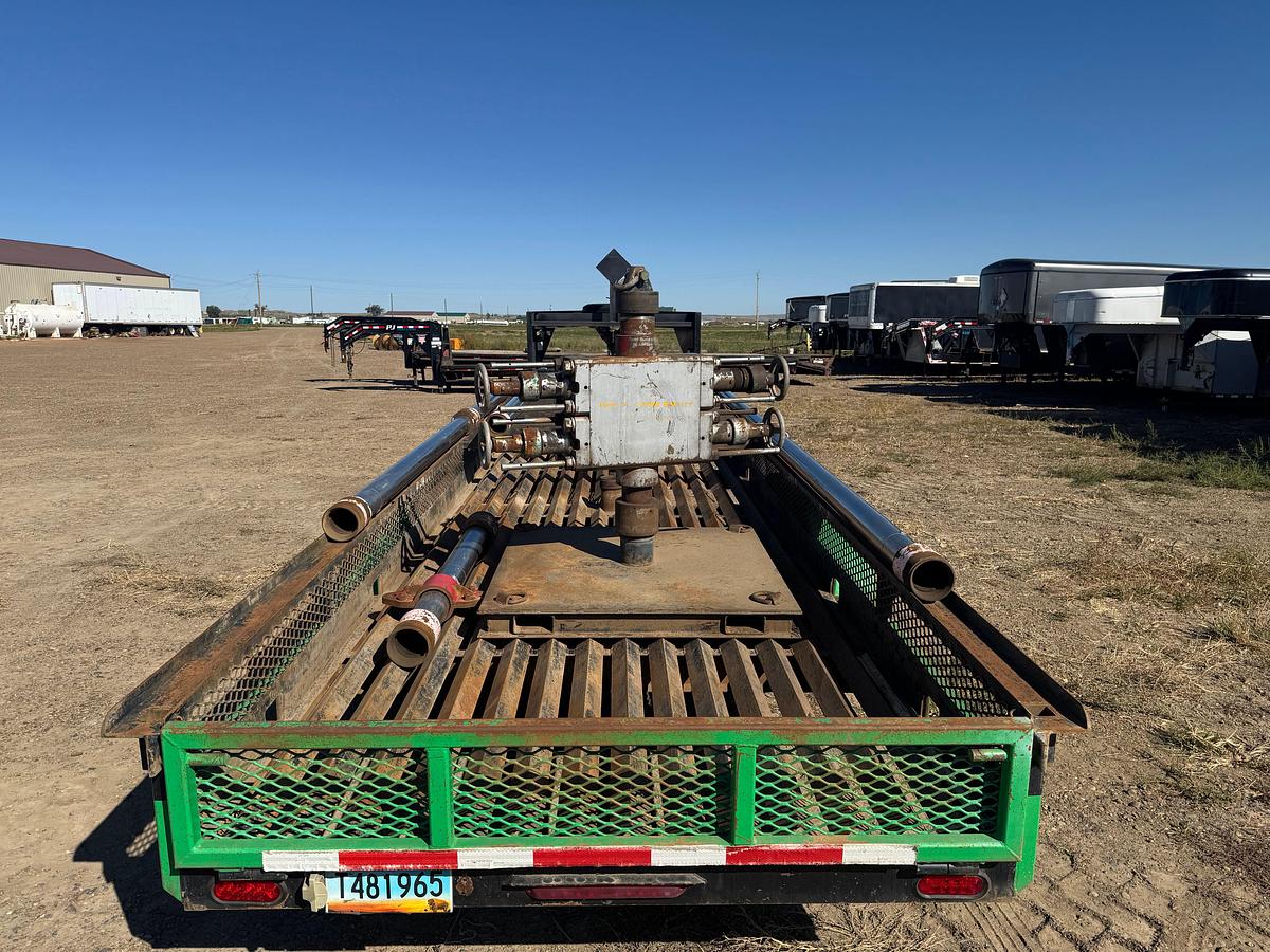Used 2017 STEWART WIRELINE LUBRICATOR WITH BOP TRAILER