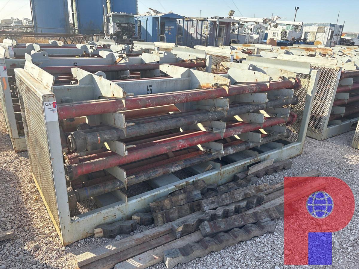 Used (27) JTS. OF 3” FIG 1502 15K WP FLOW IRON ON TRANSPORT RACK