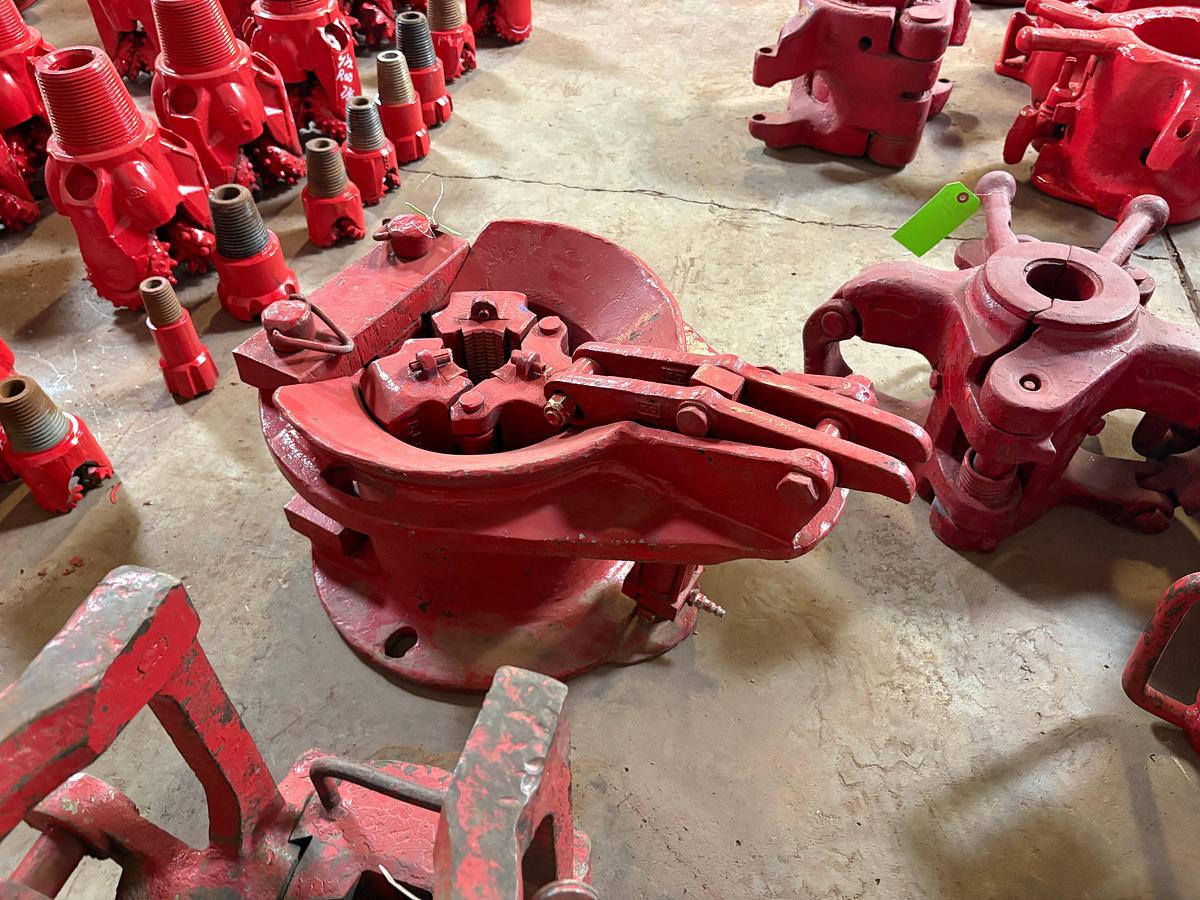 Used BJ pneumatic slip bowl dressed f/ 2-3/8”
