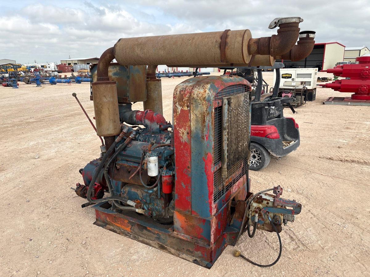 Used Detroit diesel 6v71 engine w/ Eaton 5-speed transmission